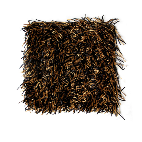 Linguine Cushion Cover Latte/ Black - Main Image