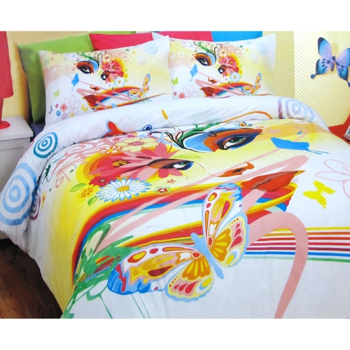 Tiger Eye 100% Cotton Quilt Cover Set - Main Image