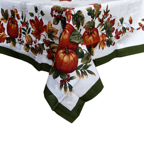 Pumpkin Fruits Christmas Tablecloth 152 x 213 cm - Main Image