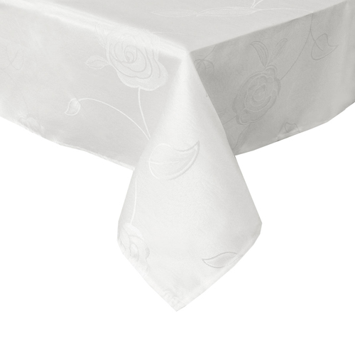 Jacquard Tablecloth Rosa Ivory 135 x 180 cm - Main Image