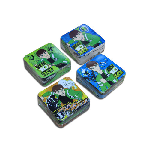 Set of 4 Ben 10 Alien Magic 100% Cotton Face Washers - Main Image