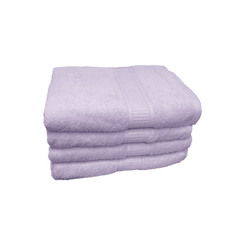 500gsm Superior Softness Combed Cotton Bath Towels 70 x 140cm Lavender 70 x 140cm - Main Image
