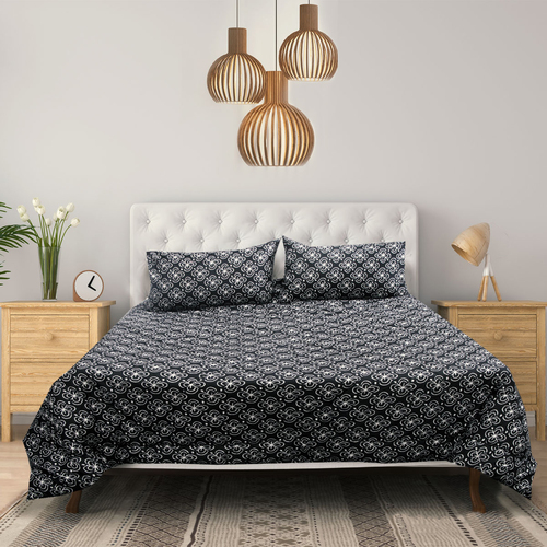 3 Pce Botanica Printed Comforter Set Rosebud Queen/King - Main Image