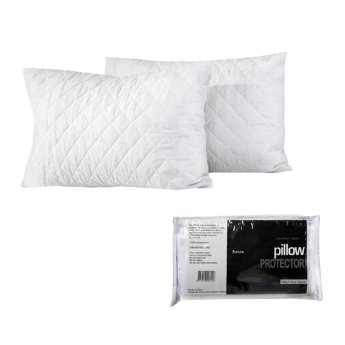 Artex Pair of Cotton Standard Pillow Protectors - Main Image