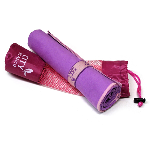 Super Absorbent Sports Towel Purple - Main Image