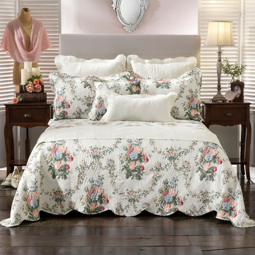 Bianca Rosedale Multi Bedspread Set King - Main Image