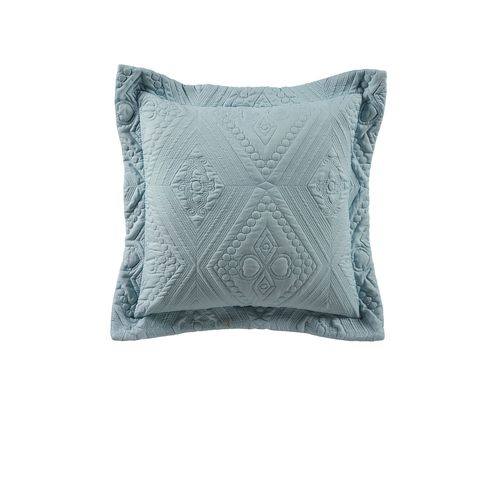 Bianca Aspen Sky Blue Coordinate Square Filled Cushion - Main Image