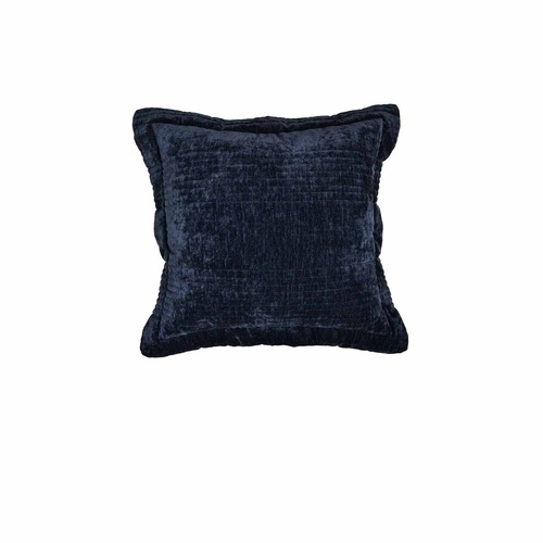 Bianca Cyrano Indigo Square Filled Cushion 43 x 43cm - Main Image