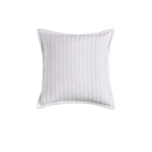 Bianca Evora White Square Filled Cushion - Main Image