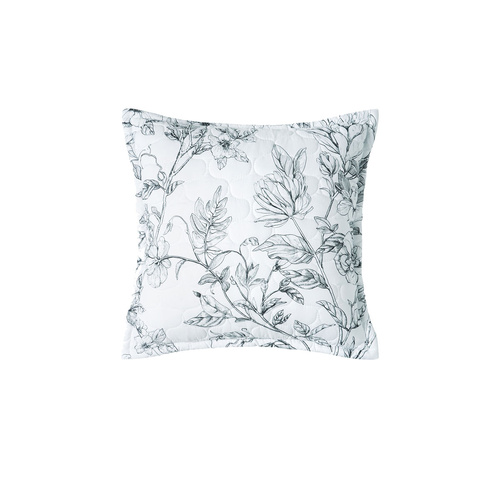 Bianca Gracie White Square Filled Cushion 43 x 43cm - Main Image