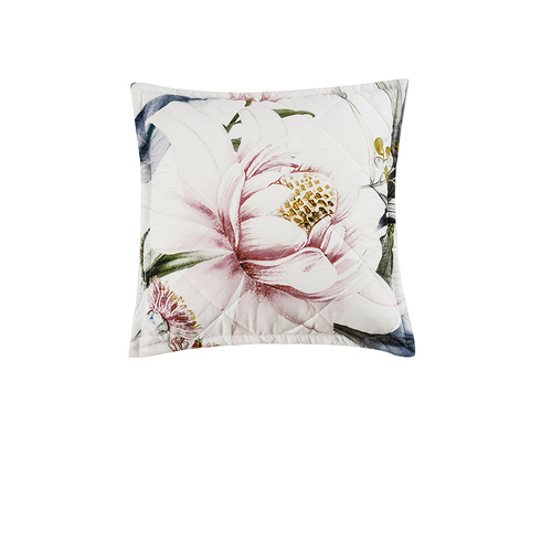 Bianca Indi White Square Filled Cushion 43 x 43cm - Main Image