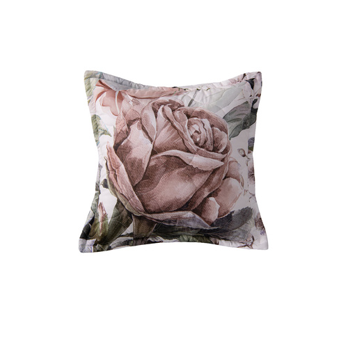 Bianca Lorna White Square Filled Cushion 43 x 43cm - Main Image