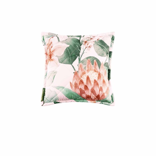Bianca Sidney Blush Coordinate Square Filled Cushion 43 x 43cm - Main Image