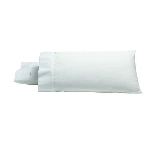 Bianca Pair of Heston Cotton Percale King Pillowcases White - Main Image