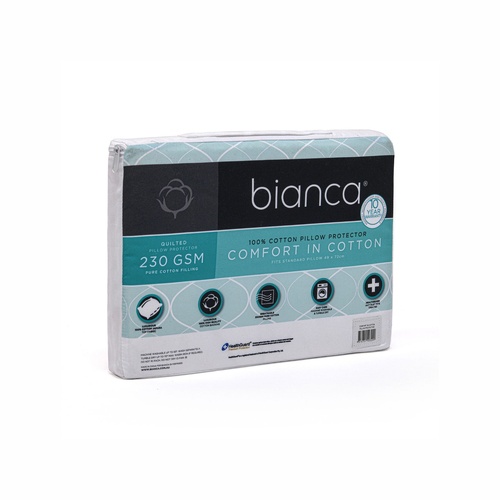 Bianca Comfort in Cotton Pillow Protector Twin Pack Standard - Main Image
