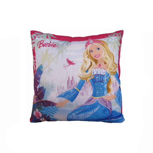 Disney Barbie Filled Square Cushion - Main Image