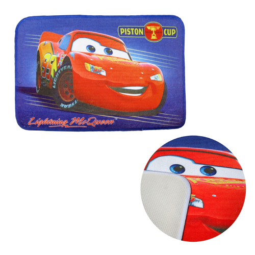 Kids Floor Mat Lightning McQueen Cars Piston Cup - Main Image