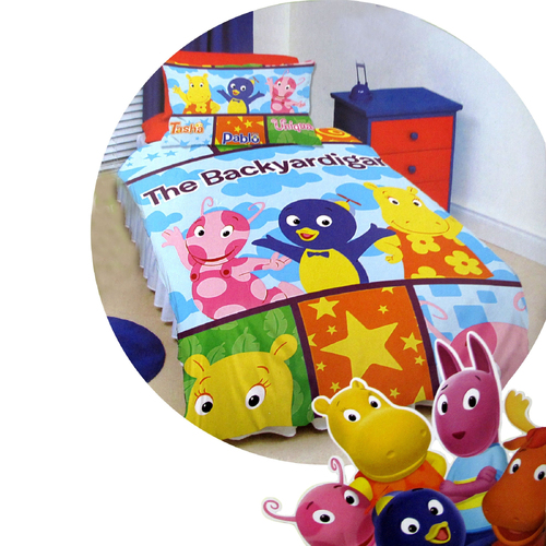 Backyardigan Quilt Cover Set Single - Main Image