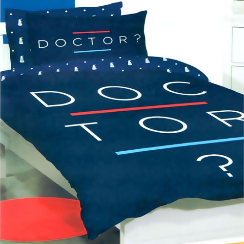 Doctor Who Quilt Cover Set Double - Main Image