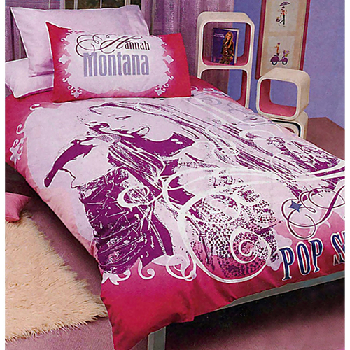 Disney Hannah Montana Pop Star Quilt Cover Set Single - Main Image