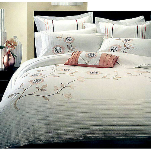 Belmondo Sarah Polyester Cotton Quilt Cover Set Queen - Main Image