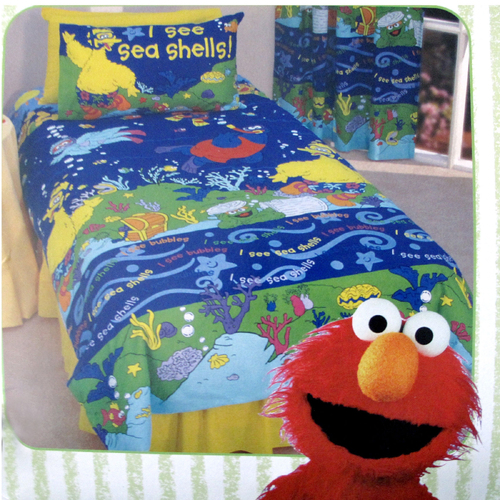 Sesame Street Quilt Cover Set Single - Main Image
