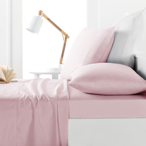Belmondo 225TC Sheet Set Blush - King - Main Image