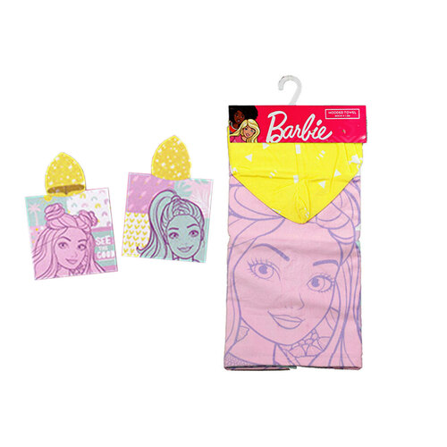 Caprice Barbie See the Good Cotton Hooded Licensed Towel 60 x 120 cm - Main Image