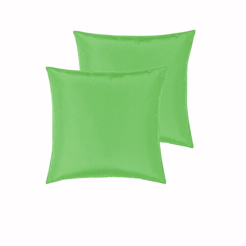 PepperMIll Satin European Pillowcases ( Pair ) LIME - Main Image