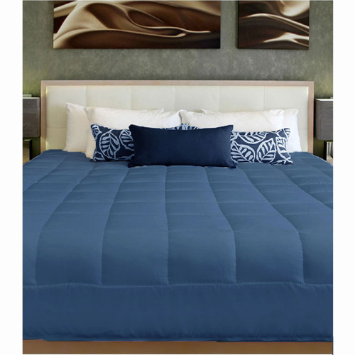 Cushion Quilt Navy Single - Main Image