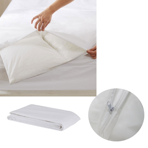 Stain/ Water Resistant Quilt Protector Single - Main Image