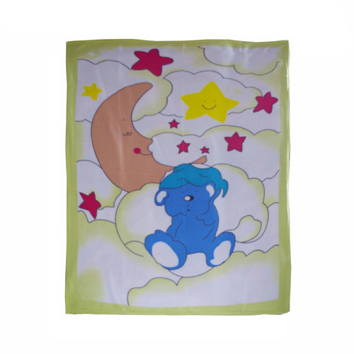 Sleeping Bear and His Friends Polar Fleece Throw - Main Image