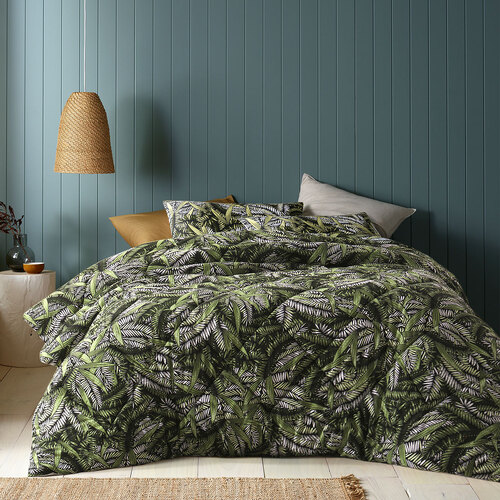 Accessorize Styx Washed Cotton Printed 3 Piece Comforter Set Queen - Main Image