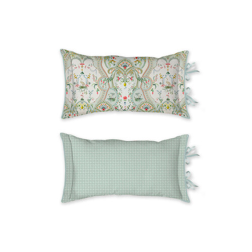 PIP Studio Curious Animal White Oblong Cushion - Main Image