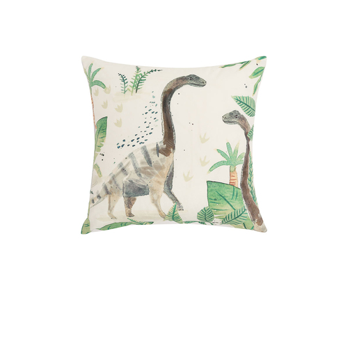 Happy Kids Dino Land Filled Square Cushion - Main Image