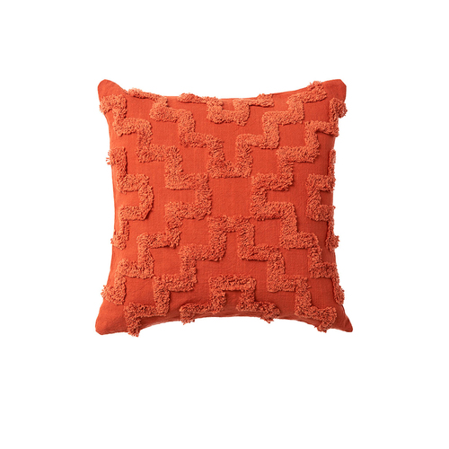 Accessorize Janni Rust Filled Square Cushion - Main Image
