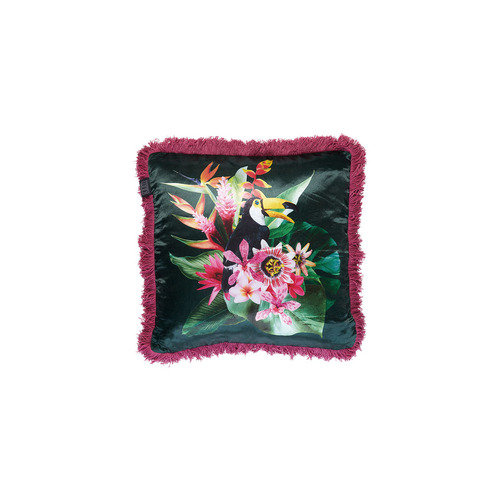 Bedding House Jungle Fever Pink Filled Cushion - Main Image