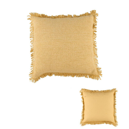 Accessorize Nova Yellow Square Filled Cushion 45cm x 45cm - Main Image