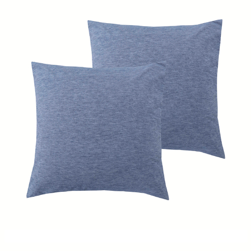 Accessorize Pair of Stonewashed Linen Cotton European Pillowcases - Main Image