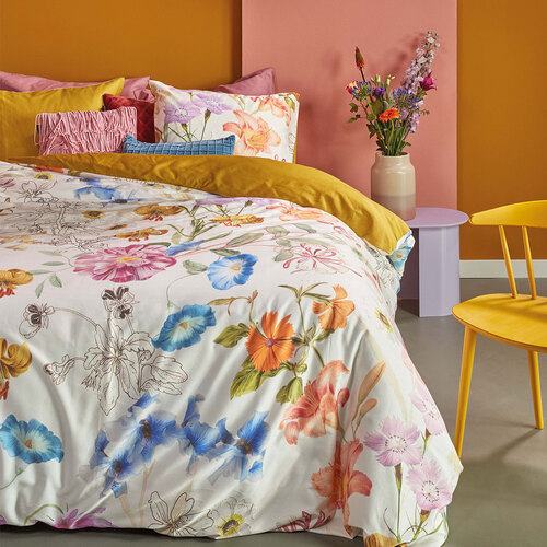 Bedding House Beau Multi Cotton Sateen Quilt Cover Set Queen - Main Image
