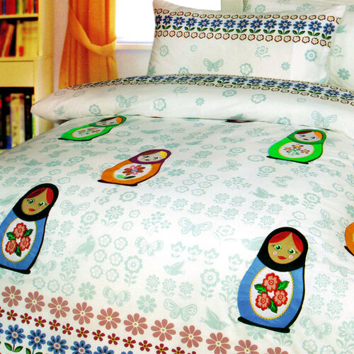 Happy Kids Chenka Quilt Cover Set Single - Main Image