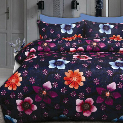 Big Sleep Floating Flowers Quilt Cover Set Double - Main Image