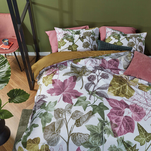 Bedding House Ivy Multi Cotton Quilt Cover Set Queen - Main Image