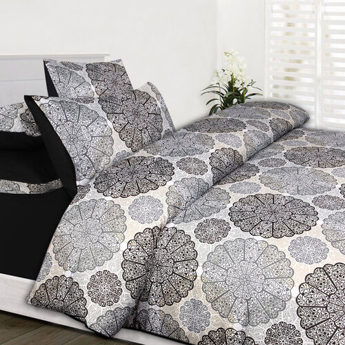 Big Sleep Jake Black Quilt Cover Set Double - Main Image