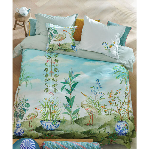 PIP Studio Jolie White Cotton Quilt Cover Set Queen - Main Image