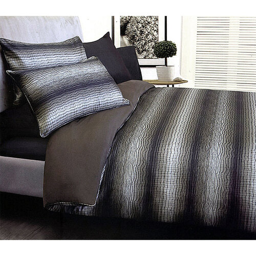 Accessorize Lizard Brown Jacquard Quilt Cover Set Double - Main Image