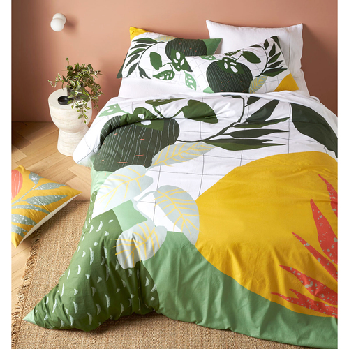 Accessorize Ren Multi Cotton Quilt Cover Set King - Main Image