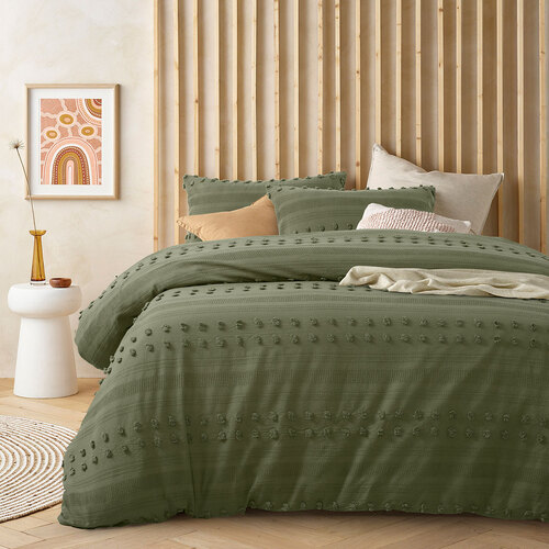 Vintage Design Homewares Sanc Sovci Botanic Cotton Quilt Cover Set Single - Main Image