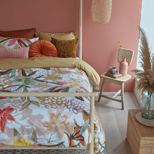 Bedding House Scarlett Multi Cotton Quilt Cover Set Queen - Main Image