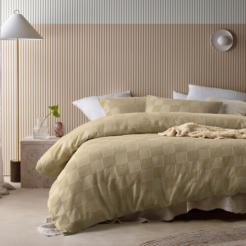 Accessorize Tipo Safari Chenille Quilt Cover Set Super King - Main Image